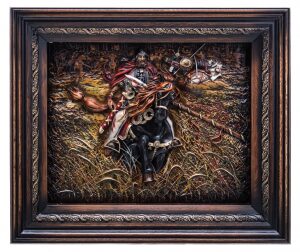 Panel "Peresvet" oak