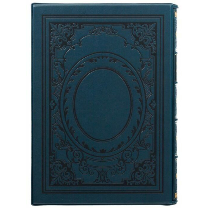 Подарочная книга в кожаном переплете "Полное руководство по изготовлению алкоголя" с футляром