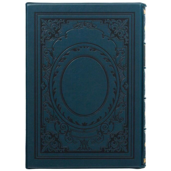 Подарочная книга в кожаном переплете "Полное руководство по изготовлению алкоголя" с футляром
