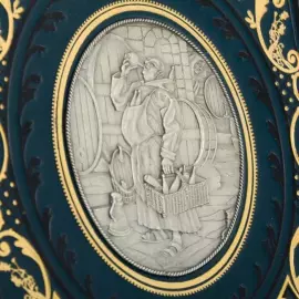 Подарочная книга в кожаном переплете "Полное руководство по изготовлению алкоголя" с футляром