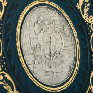 Подарочная книга в кожаном переплете "Полное руководство по изготовлению алкоголя" с футляром