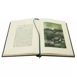 Подарочная книга в кожаном переплете "Полное руководство ко псовой охоте"