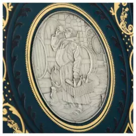 Подарочная книга в кожаном переплете "Полное руководство по изготовлению алкоголя" без футляра