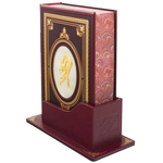 Leather-bound gift book "Knight in Tiger skin"