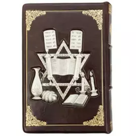 Подарочная книга в кожаном переплете "Тора"