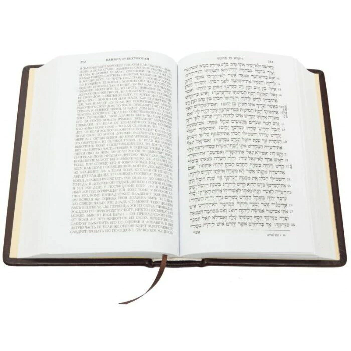 Leather-bound gift book "Torah"
