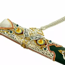 Сабля коллекционная "Серебрянная" Златоуст