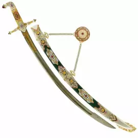 Сабля коллекционная "Серебрянная" Златоуст