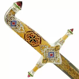 Сабля коллекционная "Серебрянная" Златоуст