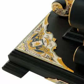 Шахматный стол "Битва двух королей" Златоуст