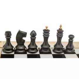 Шахматы из ореха и мрамора "Победитель" Златоуст