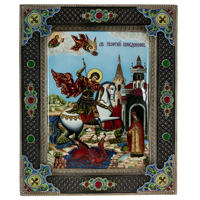 Icon "St. George the Victorious" finish
