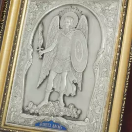 The icon "Archangel Michael" with gilding