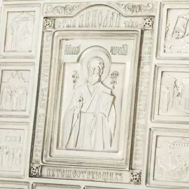 Икона "Святителя Николая с житием"