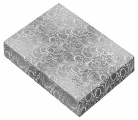 Икона с серебром "Тайная вечерия" коричневая с цветным декором