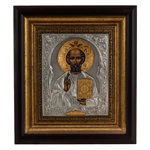 Icon of St. Nicholas the Wonderworker with gilding
