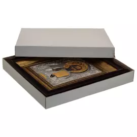 Икона "Святой Николай Чудотворец" с позолотой