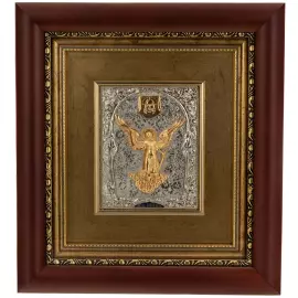 Икона "Ангел Хранитель" золото