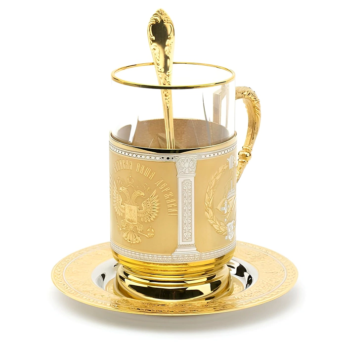 Tea set "Sovereign" Zlatoust