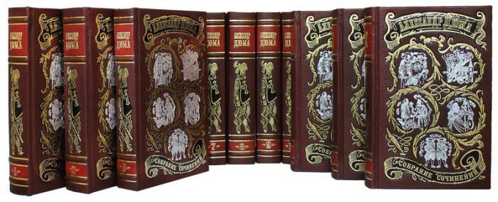 The collected works of Alexandre Dumas in 15 volumes