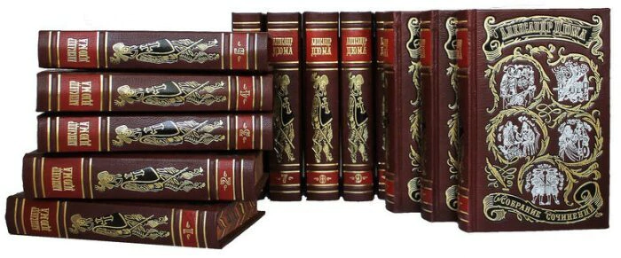 The collected works of Alexandre Dumas in 15 volumes