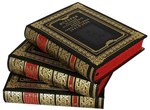 A set of leather-bound gift books "The History of the Great Patriotic War of the Soviet Union" in 6 volumes