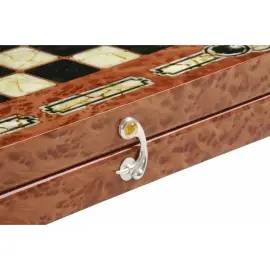 Шахматы из вавоны и янтаря "Арабески-Марин" Шахматы из вавоны и янтаря "Арабески-Марин"