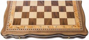 Chess made of beech "Tournament-3" small, inlaid
