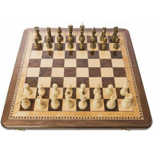 Chess made of beech "Tournament-2" medium, inlaid