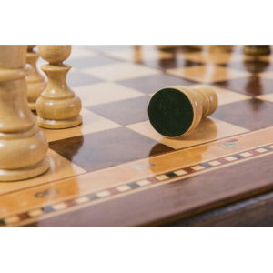 Chess made of beech "Tournament-2" medium, inlaid