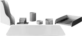 Настольный набор "Business Cuoietto White, 7 предметов