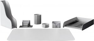 Table set "Business Cuoietto" (color White, 7 pieces)