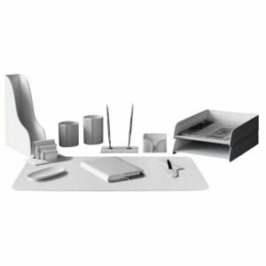 Table set "Business Cuoietto" white, 12 pieces