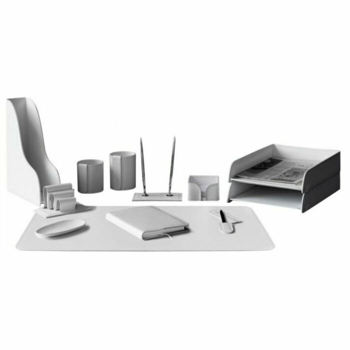Table set "Business Cuoietto" white, 12 pieces