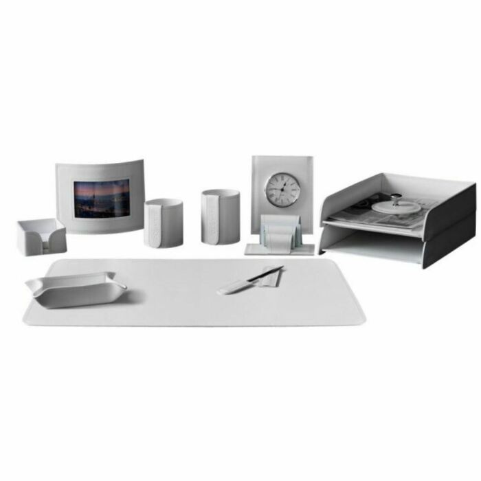 Table set "Business Cuoietto" white, 12 pieces