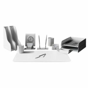 Table set "Business Cuoietto" white, 13 pieces