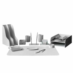 Table set "Business Cuoietto" white, 16 pieces