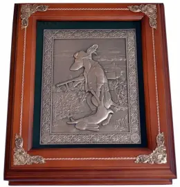 Ключница "Такса охотник"