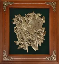 Ключница "Глухарь с ружьем"