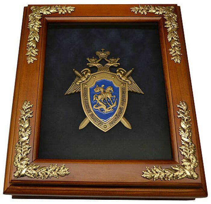 Housekeeper "Emblem of the Investigative Committee of the Russian Federation"