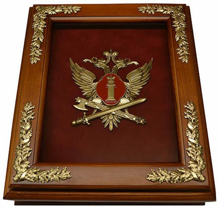 Housekeeper "Emblem of the Federal Penitentiary Service of the Russian Federation"