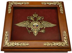 Housekeeper "Emblem of the Ministry of Internal Affairs of the Russian Federation"
