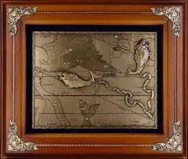 Ключница "Рыбы"