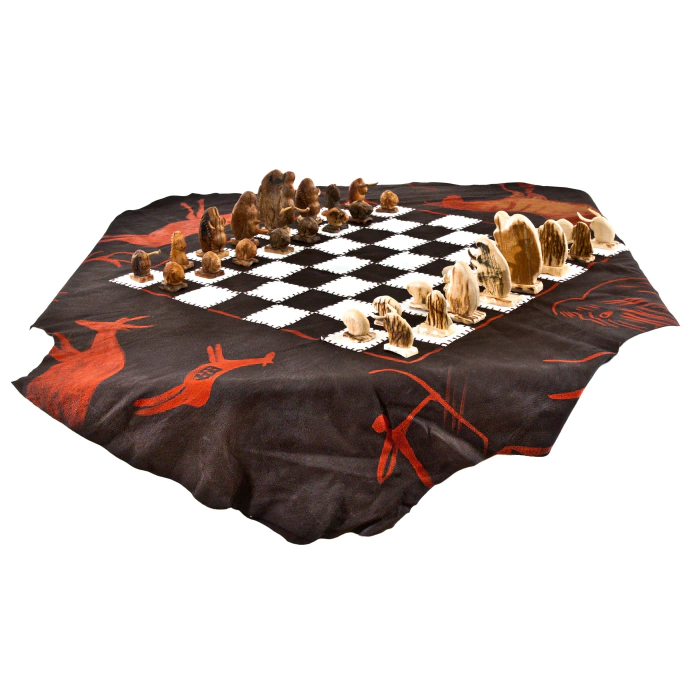 Chess from a mammoth tusk "Rock art"