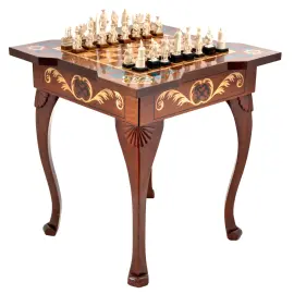 Шахматы из бивня мамонта "Пётр Великий" Шахматы из бивня мамонта "Пётр Великий"