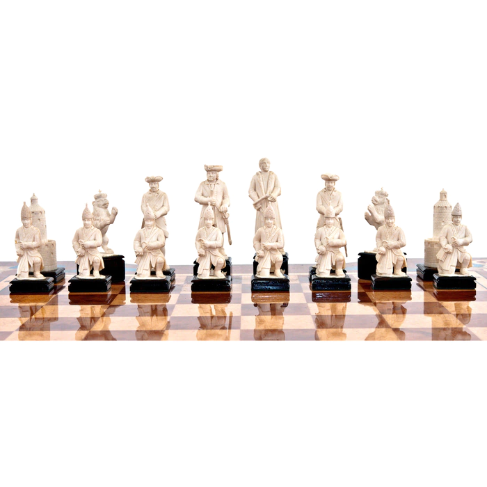 Chess from the mammoth tusk "Peter the Great"