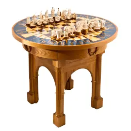 Шахматы из бивня мамонта "Константин Великий" Шахматы из бивня мамонта "Константин Великий"