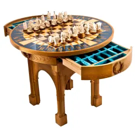 Шахматы из бивня мамонта "Константин Великий" Шахматы из бивня мамонта "Константин Великий"