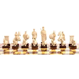 Шахматы из бивня мамонта "Князь Владимир" Шахматы из бивня мамонта "Князь Владимир"