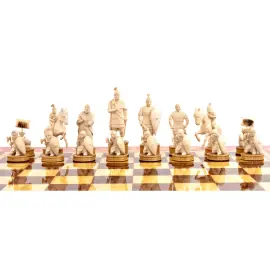 Шахматы из бивня мамонта "Князь Владимир" Шахматы из бивня мамонта "Князь Владимир"